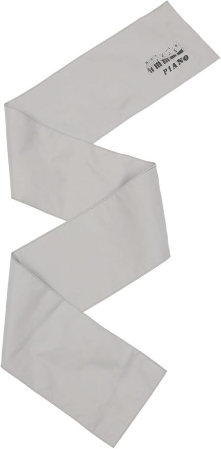 Piyano Klavye Toz Kapağı 88 Tuşlu Elektronik Piyano Koruyucu Kapak Sağlam Malzemeden Yapılmıştır Kurulumu Ve Saklanması Kolay Gri