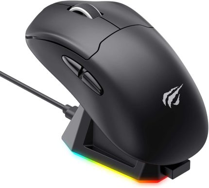 Gamenote MS979WB RGB Wireless Gaming Mouse 3 Modlu + Şarj İstasyonu