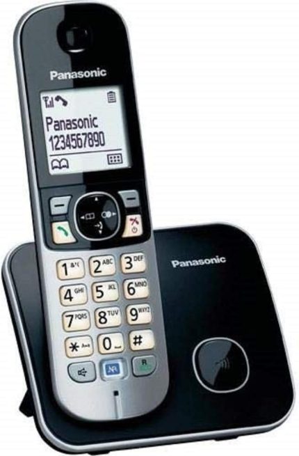 KX-TG6811 Dect Telsiz Telefon Siyah HandsFree