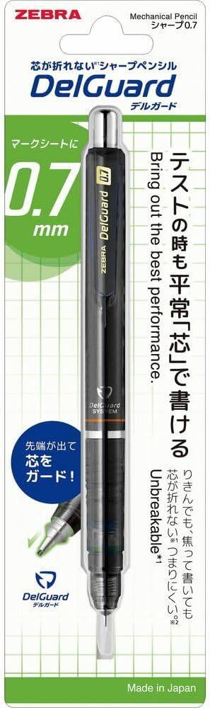 P-MAB85-N2-BK DELGAD Mekanik Kalem, 0,7 mm, Siyah