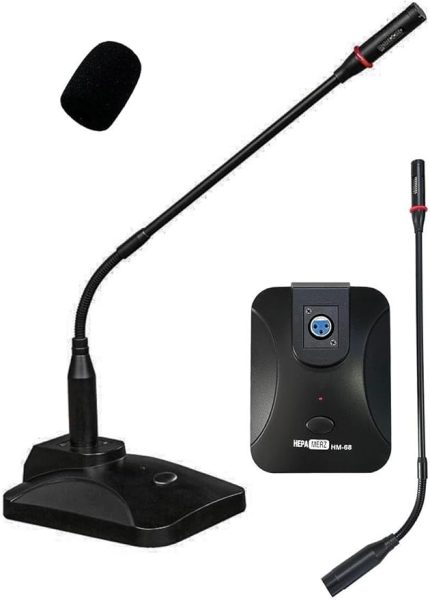 Merz HM-68 Profesyonel Üst Kalite Kablolu Masa Mikrofonu