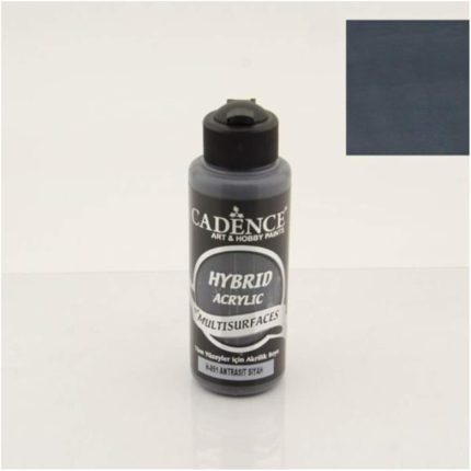 Hybrid Multisurface Akrilik Boya 120 ml. H-091 ANTRASİT SİYAH