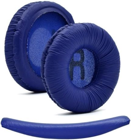 Kulaklık Pedi 450/460/500/510 BT Tune 600T250/300 Uyumlu Jbl Kulaklık Süngeri +Yastığı Takımı Koyu Mavi