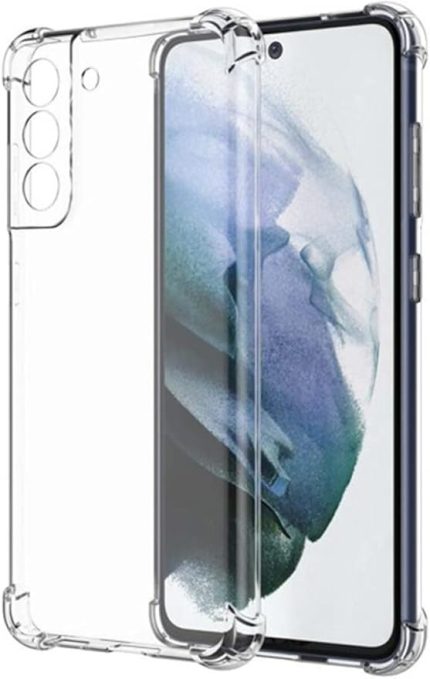 İletişim Samsung Galaxy S21 FE ile uyumlu ile Uyumlu Kapak Köşe Korumalı AirBag Antishock Şeffaf Silikon Kılıf