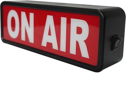 AIR Işık işaretleri, stüdyo LED aydınlatmalı, dekoratif aydınlatmalı, basit açma/kapama anahtarı, radyo kaydı, bar, pub ev dekorasyonu için