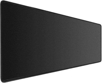 Primary 100x50cm XXXL 3mm Speed Yüzey Büyük Kauçuk Kaymaz Tabanlı Mousepad Mat Desensiz Siyah