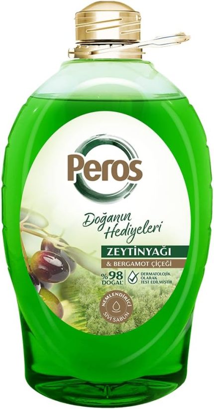 Doğanın Hediyeleri Zeytinyağlı & Bergamot Çiçeği Sıvı Sabun 3000 G, Olive Oil & Bergamot Flower