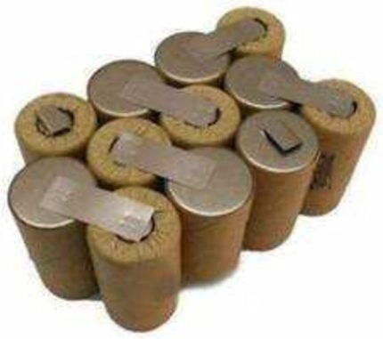 Black Decker 14.4V A14E Batarya Için 1500Mah Pil Değişim Grubu (3.4Cm Pil Yüksekliği)