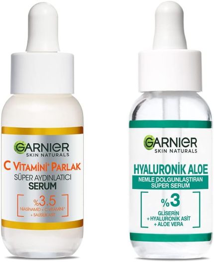 C Vitamini Serum + Hyaluronik Aloe Serum Seti