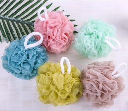 Home Renkli Peluş Lif: Yumuşak ve Etkili Vücut Yıkama Lifi 3 Adet, Duş ve Banyo İçin Mükemmel Temizlik