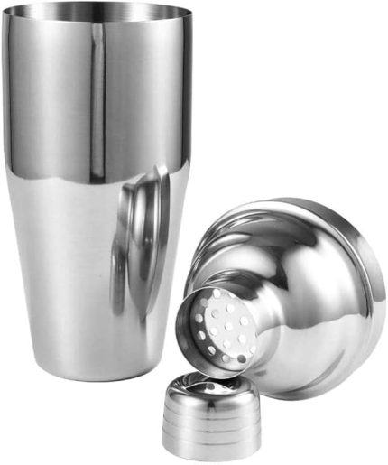 550 CC Çelik Kokteyl Shaker Karıştırıcı Profesyonel Kalite