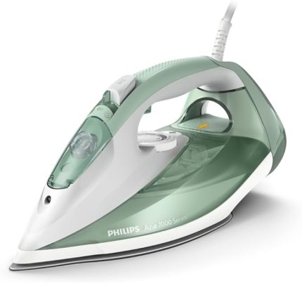 7000 Series Azur Buharlı Ütü - 2600W Güç, 220g Buhar, Damlama Önleme Sistemi, SteamGlide Plus Taban, 300ml Su Haznesi (DST7012/70)