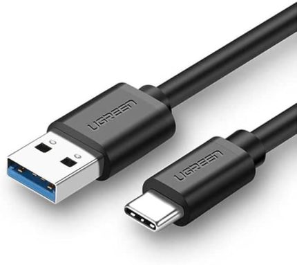 3.0 A USB-A & USB-C, Data ve Şarj Kablosu,1 Metre, Siyah, ACBUGN20882