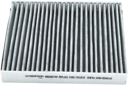 Karbonlu Polen Filtresi Ford Focus iii 1.6 Ti 2010-2019 ile uyumlu
