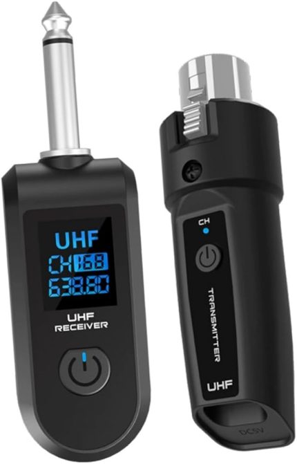 Elektrik Ve Bas Gitar Için Kablosuz Gitar Vericisi Alıcısı Ve Amatör Müzisyenler Için Şarjlı Ve Şarj Edilebilir Enstrüman Sistemler