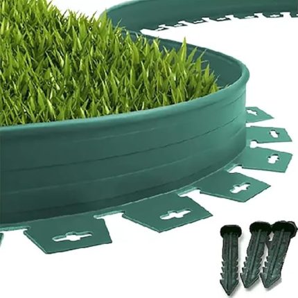 Garden Çim Ayırıcı 5 M Yeşil Çim Sınırlayıcı Taş Toprak Ayıracı Çim Ayracı Çim Ayırıcı Bariyeri