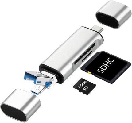 Type C Usb Kart Okuyucu Micro Sd Card Reader Çevirici Dönüştürücü Adaptör