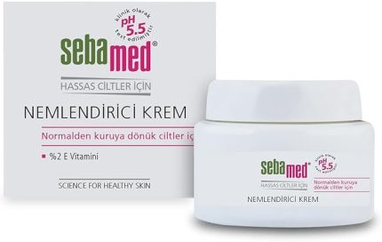 Vitamin E İçeren Nemlendirici Yüz ve Boyun Cilt Bakım Kremi – Günlük Bakım - 75 ml