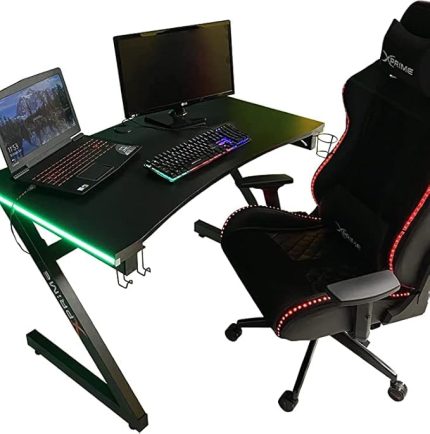 Markus RGB Ledli Oyuncu Masası