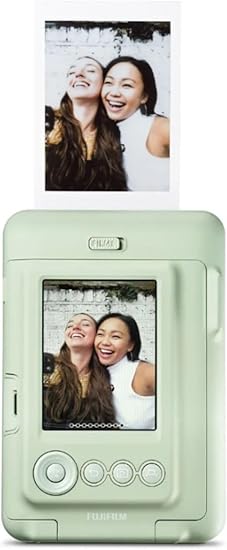 Instax Mini Liplay Hybrid Matcha Green Fotoğraf Makinesi 20'Li Film Liplay Uyumlu Çantalı Set - Görsel 4