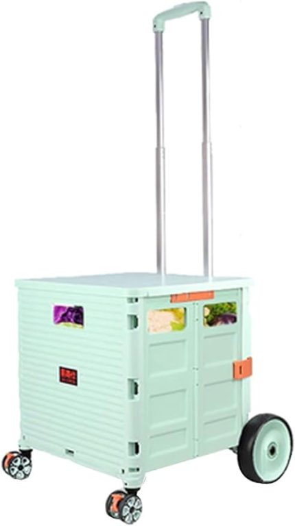 Style Katlanabilir Portatif Market Ve Pazar Taşıma Arabası 40 Kg By06F