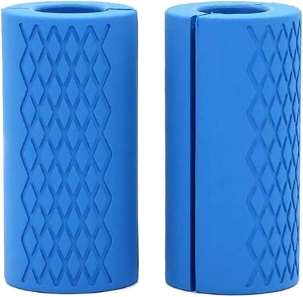 Kalın dambıl ve uzun halter sapları, silikon sap, kaymaz su ısıtıcısı, Bell Grip ağırlık kaldırma uzun halter aksesuarı, 10 x 5 cm