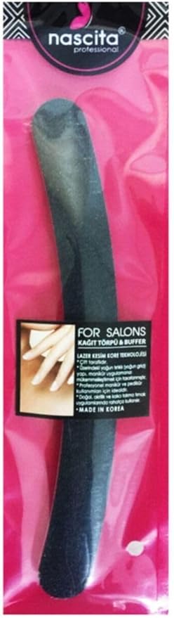 Manikür Pedikür İçin Buffer Tekli (Siyah)