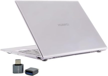 Huawei Matebook X Pro Kılıf 13.9 Inç (2019-2020-2021 YILI) Ile Uyumlu Kılıf Parlak Kristal Koruyucu Şeffaf