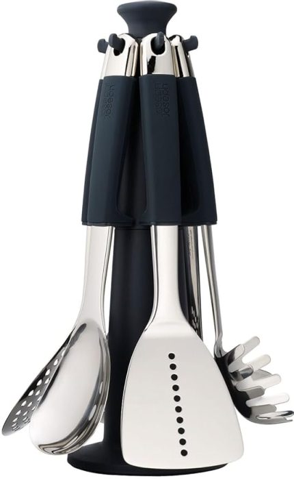 Joseph 95029 100 Koleksiyon Elevate™ Carousel Seti Pişirme Spatulaları ,Paslanmaz Çelik