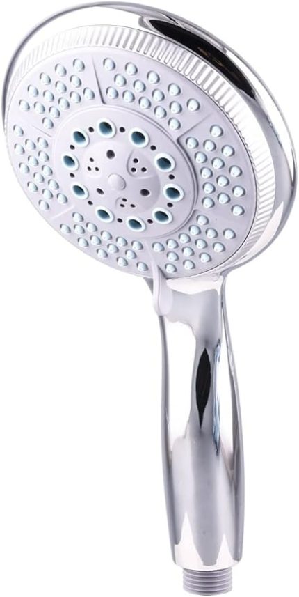 Huge 5 Fonksiyonlu Büyük Başlı El Duşu Duş Başlığı - Farklı Püskürtme Modları - Yüksek Kaliteli ABS Krom Kaplı G1/2 Uyumlu