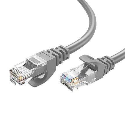Lua 15 metre, Ethernet Kablosu, Ağ Kablosu, LAN, Cat6, Modem İnternet Kablosu, Gri,