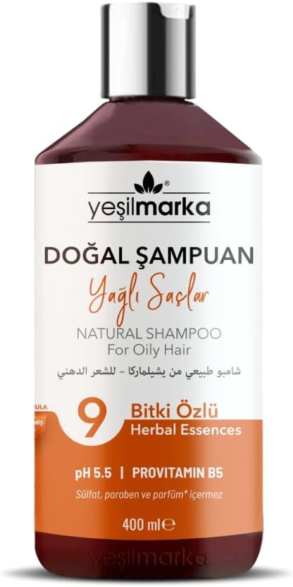 Doğal Şampuan - Yağlı Saçlar İçin