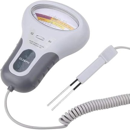 Klor Test Cihazı 2'si 1 arada Su Klor Kontesi Yüzme Havuzu Klor Ölçüm Aleti Su Klor PH Test Cihazı Çok renkli