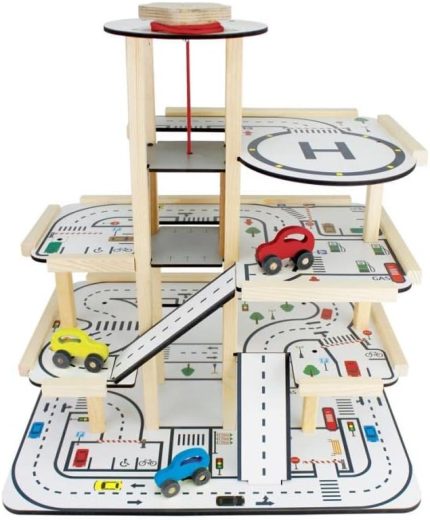 Hobi ÇG90 Ahşap Asansörlü Otopark -