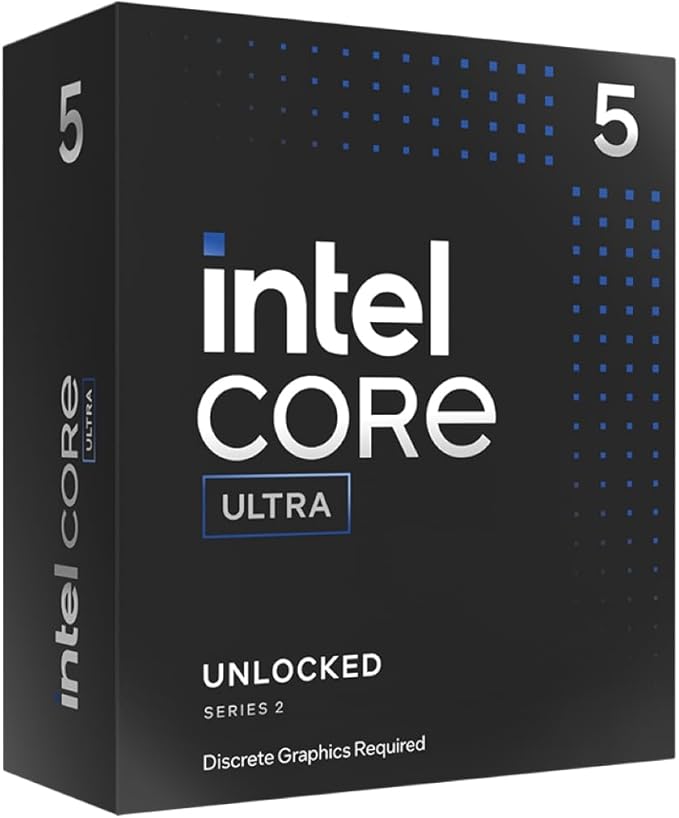 Core™ Ultra 5 masaüstü işlemci, 245 KF 14 çekirdek (6 P çekirdek + 8 E-çekirdek) 5,2 GHz'e kadar
