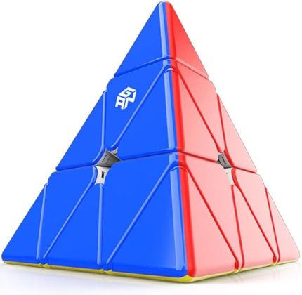 GAN Pyraminx 36 Mıknatıslı Hızlı Piramit Üçgen Rubik Küp Zeka Küpü Çıkartmasız (Standart) Türkiye Resmi Satıcısı