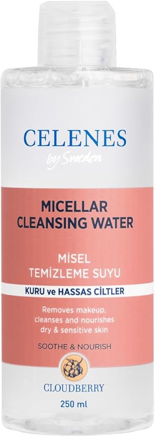 Cloudberry Misel Temizleme Suyu Kuru Ve Hassas Ciltler (250 ml)