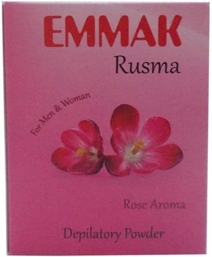 Tüy Dökücü Toz Gül Aromalı Hamam Otu Bay Kadın Rusma 80 Gr X 2Adet