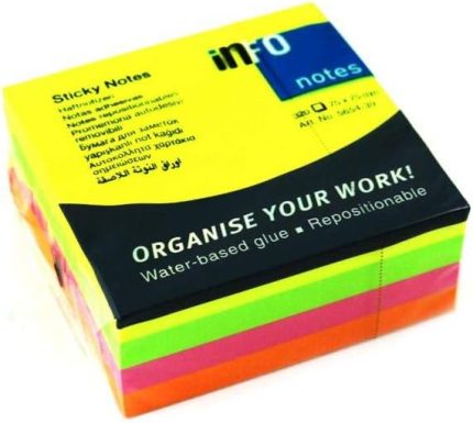 NOTES 75x75 PARLAK RENKLER 100yp 565439B