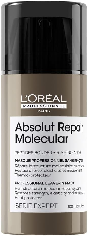Professionnel Paris Serie Expert Absolut Repair Molecular Tüm Yıpranmış Saçlar Için Durulanmayan Maske 100ml