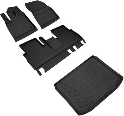 autoaccessories Citroen Berlingo 4D Paspas Siyah ve 3D Bagaj Havuzu 2019 ve Üstü