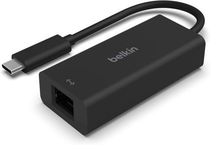 USB Type-C 2.5 GB Ethernet Adaptörü, USB, Thunderbolt 3 ve 4, LAN Ağ Adaptörü, MacBook Pro/Air, iPad Pro, XPS, Surface ve Diğer USB-C Aygıtlarıyla Uyumlu