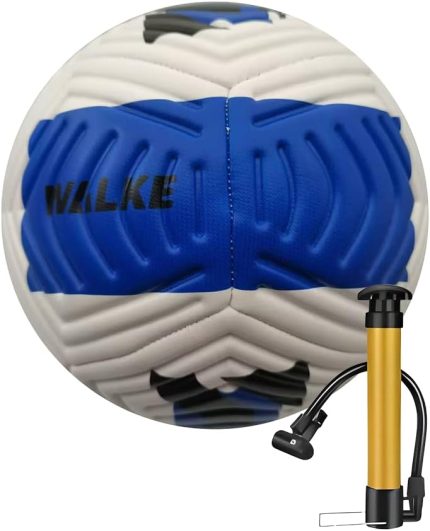 5 Numara Futbol Topu Pompa Hediyeli Mavi