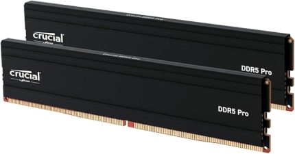 Pro DDR5 RAM 32GB Kit (2x16GB) 6000MHz, Intel XMP 3.0, PC Bilgisayar Belleği 32GB DDR5 - CP2K16G60C48U5