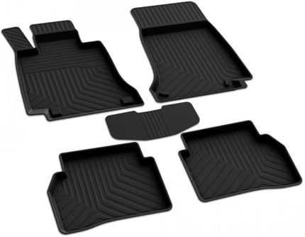 autoaccessories Mercedes E serisi W212 ile Uyumlu 4D Havuzlu Kauçuk Paspas 2009 2016