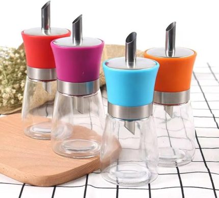 Home Cam Şekerlik ve Tuzluk – Kapaklı Dökmeli Tasarım, Şeffaf Cam Baharatlık, Toz Şeker, Tuz ve Baharatlar İçin Kullanışlı Mutfak Masası Kabı (1 ADET)