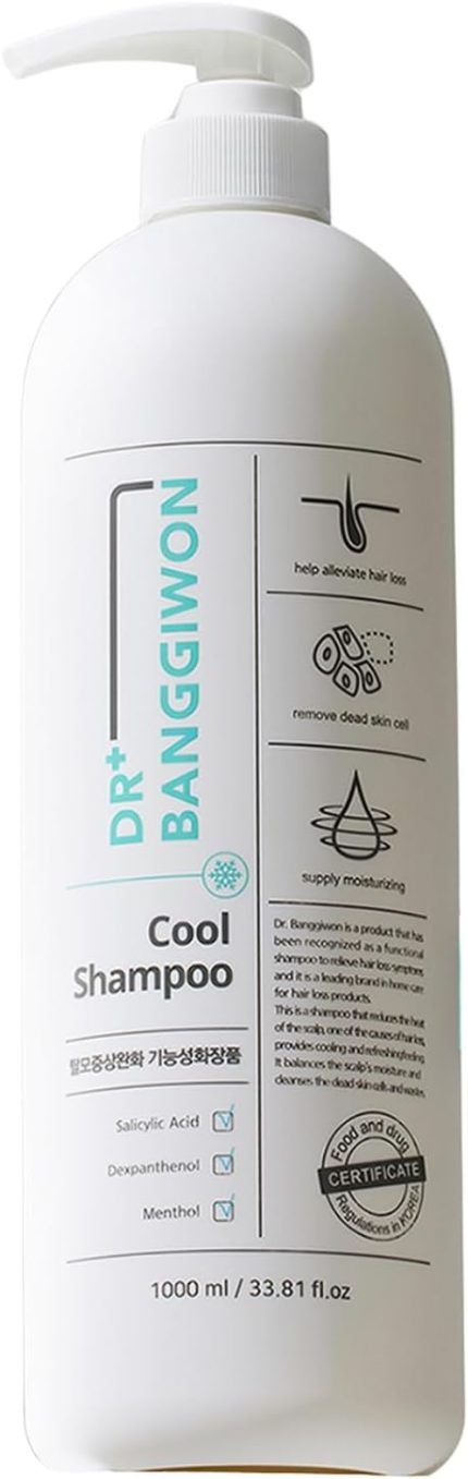 BANGGIWON Dökülme Karşıtı Serin Yatıştırıcı Şampuan Cool Shampoo Anti Hair Loss 1000 Ml