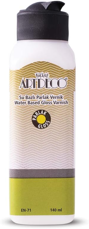 Su Bazlı Parlak Vernik, 140ml