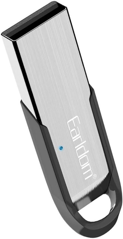 FM 5.0 Bluetooth Kablosuz Mini Araç Kiti Wireless Usb Aux Dönüştürücü +Hoparlör Çevirici Metalik