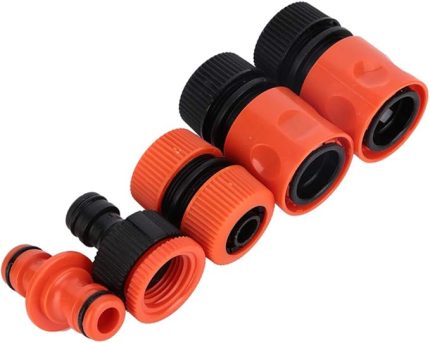 Adet G1/2 hortum Konnektörü, PVC Su Boruları Için Dayanıklı Sızdırmaz Konnektör, Bahçe Sulama, Sulama Boru Konnektörü